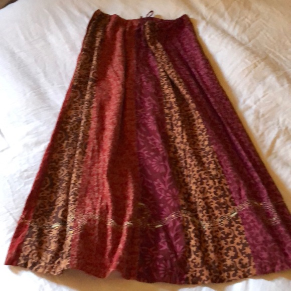 Dresses & Skirts - Indian Color Block Skirt